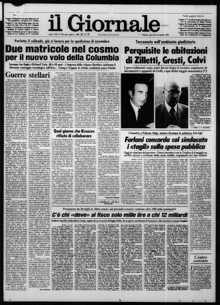 Il giornale nuovo : quotidiano del mattino